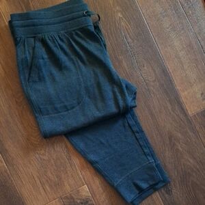 Old Navy Active Dark Teal Mid Rise Go Dry Jogger Pants with Pockets & Tie Waist